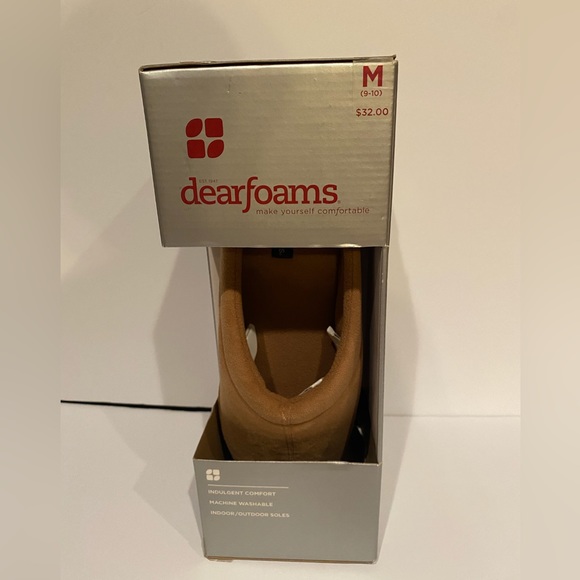 Mens NIB Dearfoam slippers - Picture 3 of 9